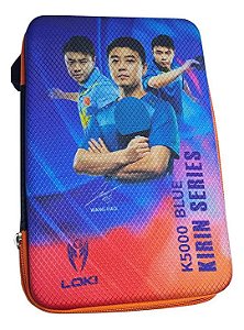 Raqueteira Case Capa Dupla Para 2x Raquetes Tênis Mesa Loki