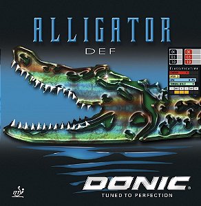 Borracha Pino Longo Defesa - Donic Alligator Def Com Esponja