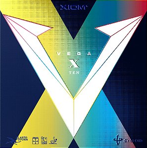 Borracha Xiom - Vega X Ten Tênis De Mesa Lançamento