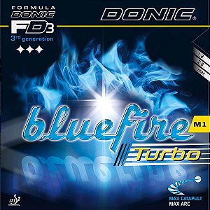 Borracha Donic - Bluefire M1 Turbo Tensionada