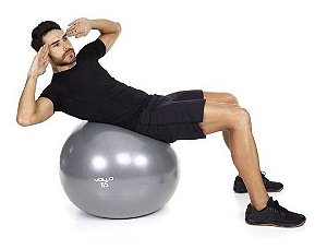 Bola Ginástica Yoga Funcional Pilates C/ Bomba 65cm Vollo