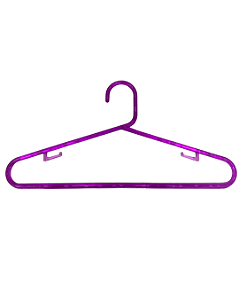 Cabide Acrílico Fino Roxo