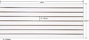 Painel Canaletado 0,61 x 1,22m