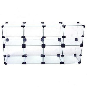 Baleiro de Vidro 80L x 40A x 20P cm