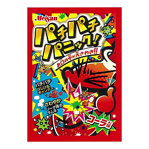 Bala Explosiva Pachi Pachi Panic Meisan – Sabor Cola e Diversão Garantida