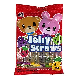 Gelatina de Frutas Sortidas em Canudinho Jelly Straws