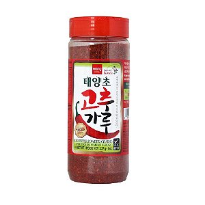 Pimenta Vermelha Coreana em Pó Grossa 227g Gochugaru Wang