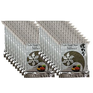 Alga para Sushi - 50 Folhas - Nori Silver Ganesh - Com 20 Pacotes