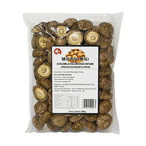 Cogumelo Shiitake Seco Inteiro Taichi 500g – Aromático e Versátil