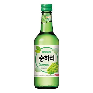 Bebida Coreana Soju Uva Grape Chum Churum 360ml Lotte