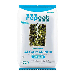 Alga Marinha Temperada Okazu Nori Wasabi 5g Repeat