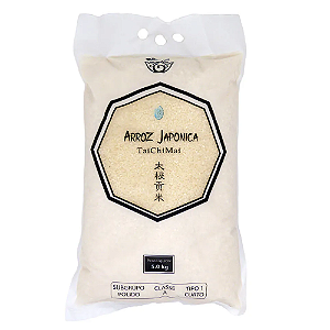 Arroz Japonês Grão Curto 5kg Arroz Japonica TaiChi Mai