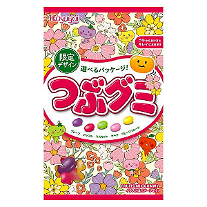 Bala de Goma Kasugai Tsubu Gummy Candy
