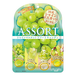 Bala Japonesa de Uva Verde Senjaku Shine Muscat Assort Candy