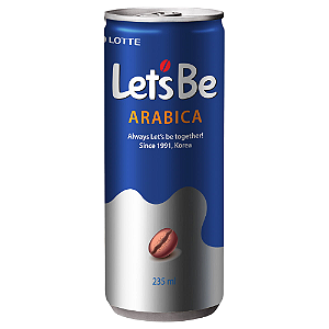 Bebida de Café Arabica 240ml Let's Be Lotte
