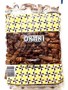 Biscoito de Arroz Okaki Tradicional 200g Miyaki (Amarelo)