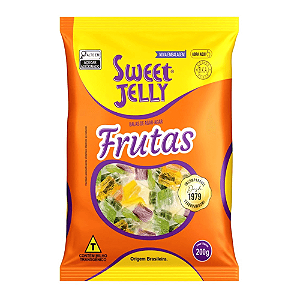 Bala de Algas Marinhas Sweet Jelly Frutas 200g – Frutas e Fibras Naturais