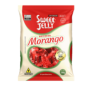 Bala de Algas Marinhas Sweet Jelly Morango – Doce Oriental para o Dia a Dia