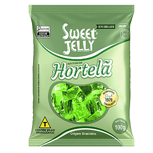 Bala de Algas Marinhas Sweet Jelly Hortelã – Refrescante e Leve