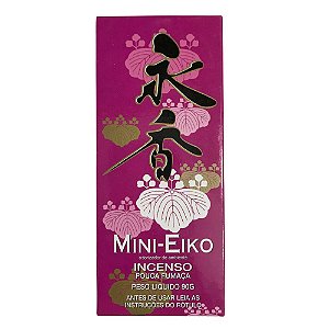 Incenso Pouca Fumaça Mini Eiko 90g Barão Kôbo