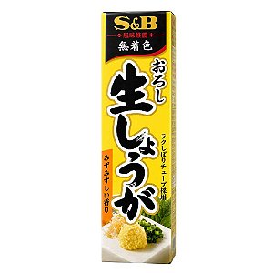 [VALIDADE 30.09.2026] Gengibre em Pasta Oroshi Nama Shoga 40g S&B – Prático e Aromático