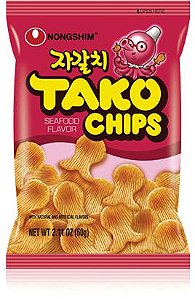 Salgadinho de Polvo Tako Chips 60g Nongshim