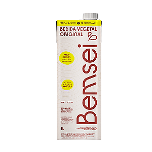 Bebida Vegetal Original Bemsei 1 Litro – Sem Lactose e 100% Vegetal