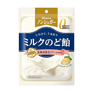 Bala Japonesa Milk Nodo Ame Kanro – Leite de Hokkaido Sem Açúcar