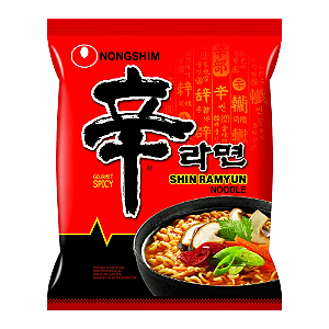 Macarrão Instantâneo Shin Ramyun Nongshim – Lámen Coreano Picante e Saboroso