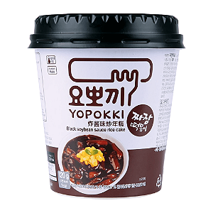 Topokki Coreano Sabor Jjajang 120g Young Poong – Massa de Arroz em Copo