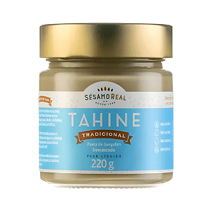 Tahine Tradicional Sésamo Real 220g – Cremoso e Natural