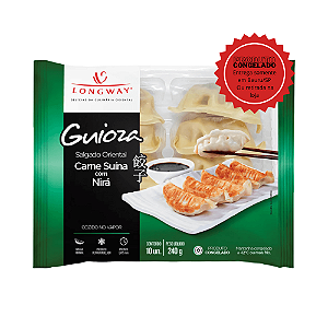Guioza de Carne Suína com Nirá Longway 10 unidades Congelado