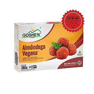 Almôndega Vegana Goshen 300g Congelado