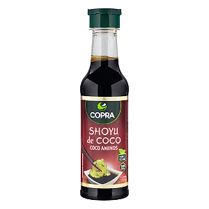 Molho Tipo Shoyu de Coco Copra 150ml – Vegano e Sem Soja