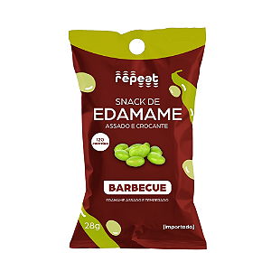 Snack de Edamame Barbecue Repeat 28g – Crocante e Rico em Proteína