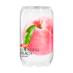 Refrigerante de Pêssego Sparkling Peach OKF – Refrescante e Aromático
