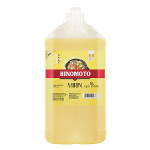 Saquê Licoroso Mirin para Uso Culinário 5 litros Hinomoto - Levemente adocicado