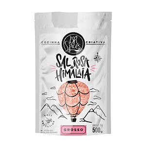 Sal Rosa do Himalaia Grosso 500g BR Spices – Mineral Natural e Versátil