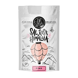 Sal Rosa do Himalaia Fino 500g BR Spices – Mineral Natural e Prático