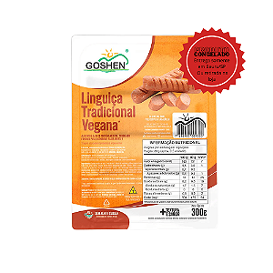 Linguiça Tradicional Vegana Goshen 300g Congelado