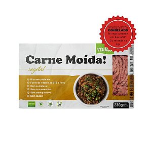 Carne Moída Vegetal Verdali 230g Congelado