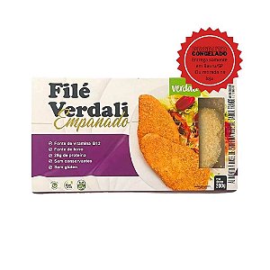 Filé Vegetal Empanado Verdali 200g Congelado