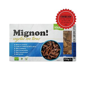 Mignon Vegetal em Tiras Verdali 230g Congelado