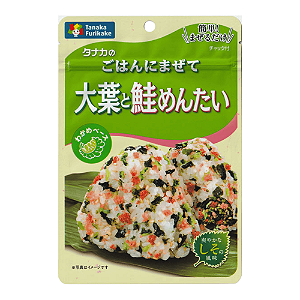 Gohan ni Mazete Tanaka Salmão e Ovas – Tempero Japonês para Arroz e Onigiri