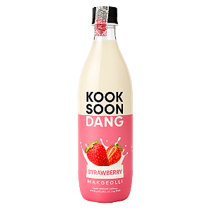 Makgeolli Sabor Morango Kook Soon Dang – Bebida Tradicional Coreana