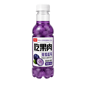 Bebida de Fruta Sabor Blueberry com Mel e Nata de Coco 450ml – Refrescante e Diferenciada
