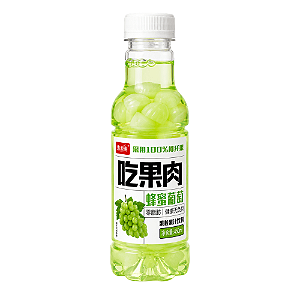 Bebida de Fruta Sabor Uva com Mel e Nata de Coco 450ml – Bebida Asiática Premium