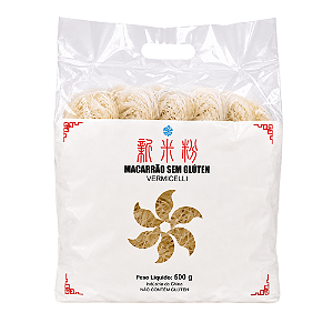 Macarrão Vermicelli Sem Glúten 500g – Leve e Versátil