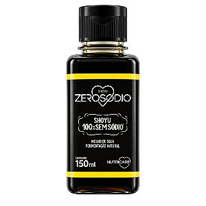 Molho de Soja Shoyu Zero Sódio Nutricare 150ml – Fermentação Natural