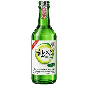 Soju Coreano Uva Verde Hanjan 375ml – Frutado e Refrescante